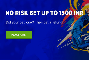 1xbet No Risk Bet Offer for Indian Players