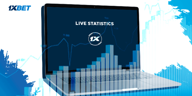 1xbet provides the opportunity to study statistics on various sports and events