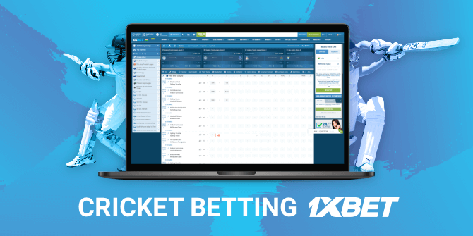 With 1xbet you can bet on cricket and win with your favorite team