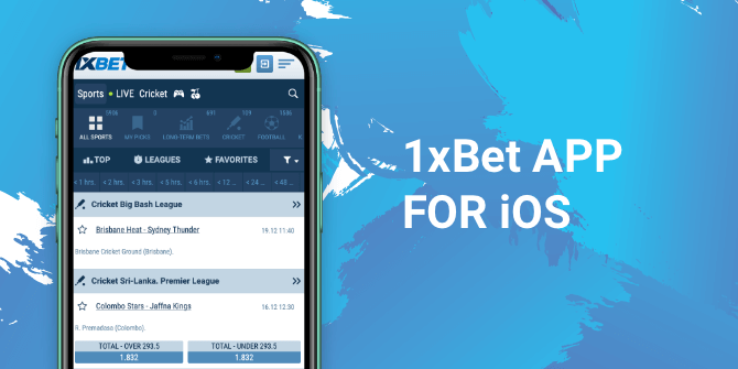 Step-by-step instructions on how to install the 1xbet app on iPhone or iPad