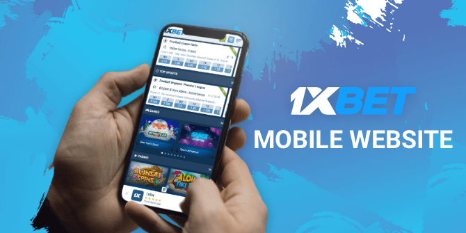 Great sports betting line at 1xbet mobile website
