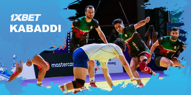 1xbet customers can bet on Kabaddi, a popular sport in India