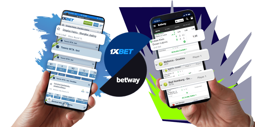 1xBet vs Betway Mobile App Differences