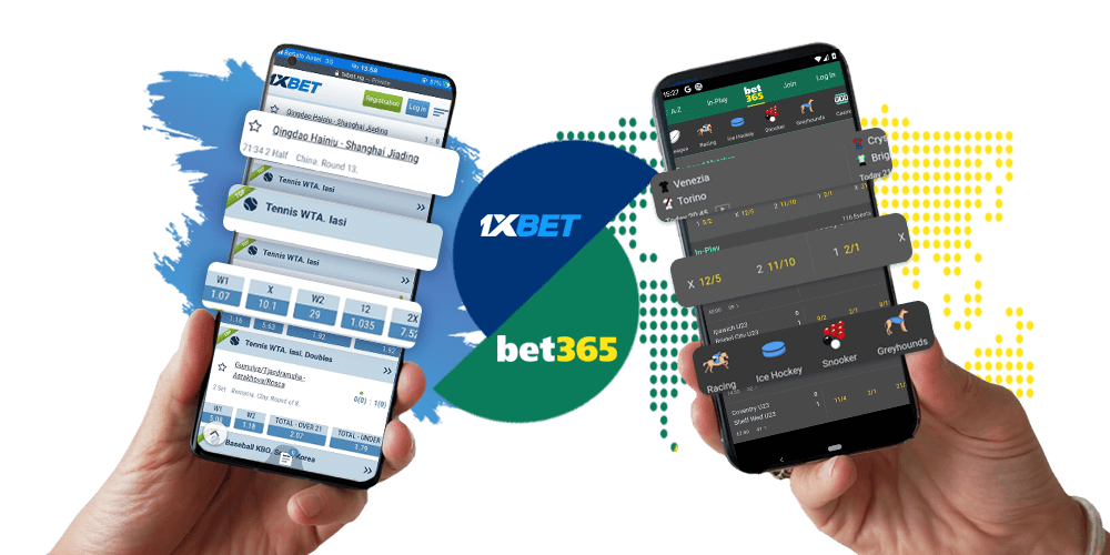 Which mobile app is better in India: 1xBet or Bet365?